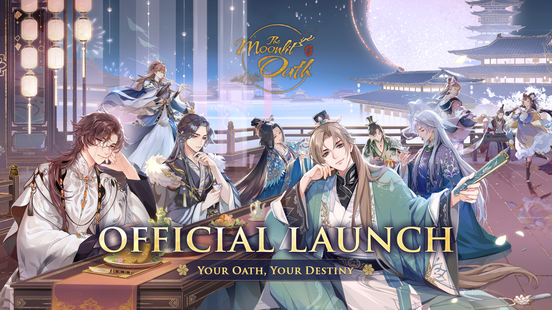 你的誓言，你的命运！策略 RPG 手游 《花亦山心之月》 正式登陆东南亚！